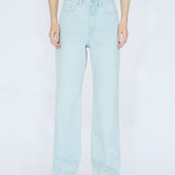 Echo High Straight Jeans - Bay Superlight Used