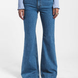 Elba Bootcut Jeans - Bay Sky Retro