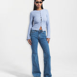 Elba Bootcut Jeans - Bay Sky Retro