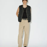Enver Worker Vest - Aged Black