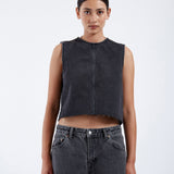 Erin Top - Retro Black