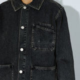 Evon Worker Jacket - Aged Black
