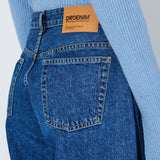 Hill Low Relaxed Jeans - Haze Mid Retro Crease