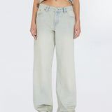 Hill Low Relaxed Jeans - Stream Light Sand