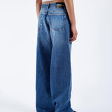 Hill Low Relaxed Jeans - Stream Mid Fade