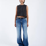 Hill Low Relaxed Jeans - Stream Mid Fade