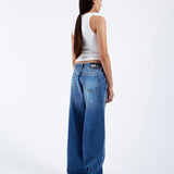 Hill Low Relaxed Jeans - Stream Mid Fade