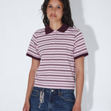 Jade Polo - Pink Stripe