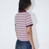 Jade Polo - Pink Stripe