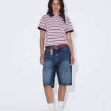 Jade Polo - Pink Stripe