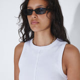 Lian Top - Off White Fog