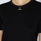Lyra Top - Black Mono