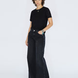 Lyra Top - Black Mono