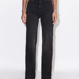 Moxy High Straight Jeans TALL - Black Mist