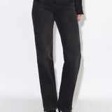 Moxy High Straight Jeans - Black Mist