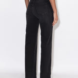 Moxy High Straight Jeans - Black Mist