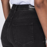 Moxy High Straight Jeans TALL - Black Mist