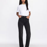 Moxy High Straight Jeans TALL - Black Mist