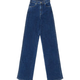 Moxy High Straight Jeans - Vale Dark Plain Contrast