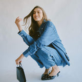Nanci Barrel Jeans - Stream Mid Retro