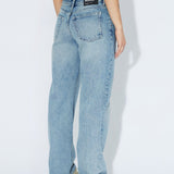 Nika Mid Straight Jeans - Drift Light Used