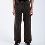 Omar Baggy Jeans - Jet Brown