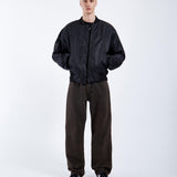 Omar Baggy Jeans - Jet Brown