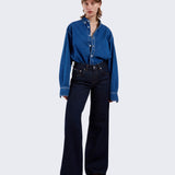 Ray Denim Shirt - Mid Retro