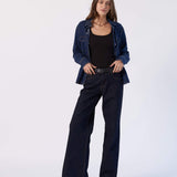 Rhue Wide Jeans - Stream Rinse