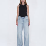 Rhue Low Wide Jeans TALL - Drift Pale Used