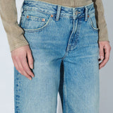 Rhue Low Wide Jeans TALL - Drift Sky Used