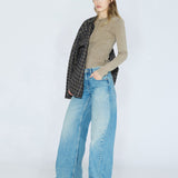 Rhue Low Wide Jeans TALL - Drift Sky Used