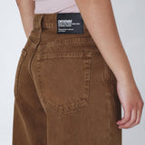 Rhue Low Wide Jeans TALL - Washed Teak