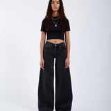 Rhue Wide Jeans TALL - Retro Black