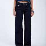 Rhue Wide Jeans TALL - Stream Rinse