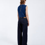 Rhue Wide Jeans TALL - Stream Rinse