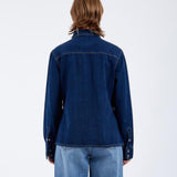 Sukie Denim Shirt - Dark Retro