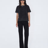 Talia Tee - Black Fog