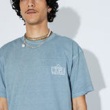 Trooper Tee - Washed Blue Utopia