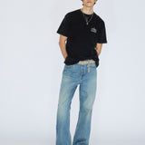 Trooper Tee - Washed Black Utopia