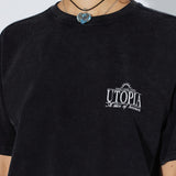 Trooper Tee - Washed Black Utopia