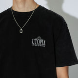 Trooper Tee - Washed Black Utopia