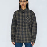 Wes Shirt - Black Summer Check