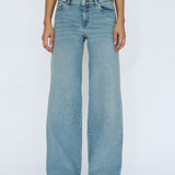 Zila Mid Wide Jeans - Cape Light Vintage