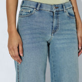 Zila Mid Wide Jeans - Cape Light Vintage