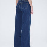 Zila Mid Wide Jeans - Vale Mid Plain