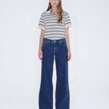 Zila Mid Wide Jeans - Vale Mid Plain