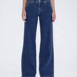 Zila Mid Wide Jeans - Vale Mid Plain