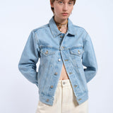 Joey Trucker Jacket - Stream Light Retro