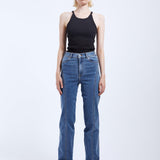Moxy Straight Curve Cut Jeans TALL - Vale Sky Plain